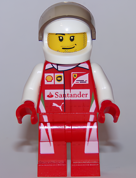 Минифигурка Lego Scuderia Ferrari SF16-H Driver sc036 U